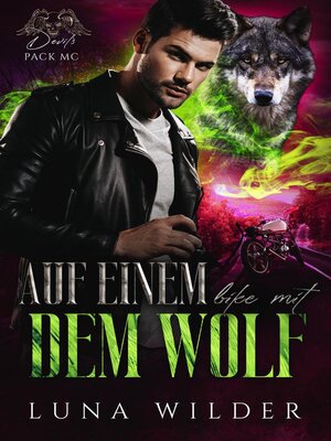 cover image of Auf einem Bike mit dem Wolf